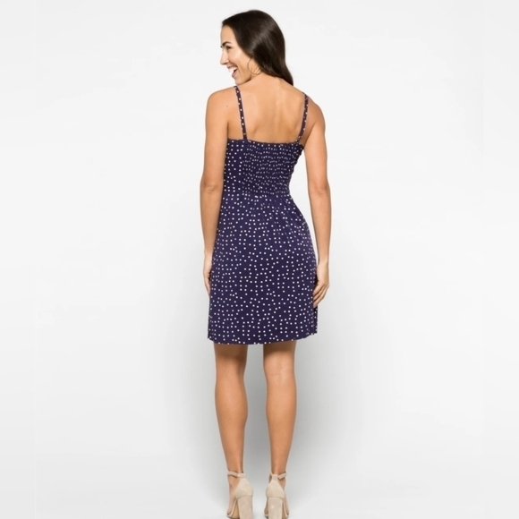 NWT 41 Hawthorne Beatriz Scallop Navy Dress Size 2X - Picture 11 of 11